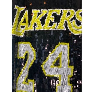 sequin lakers jersey